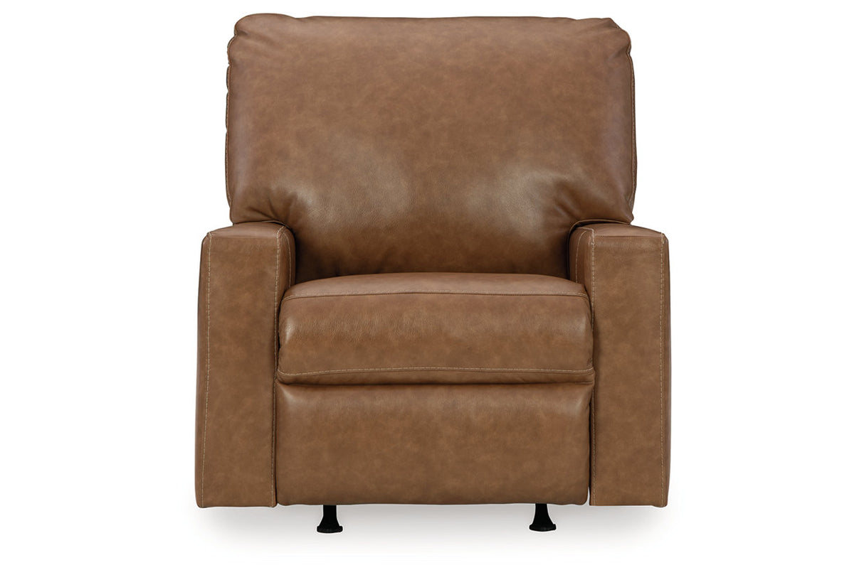 Bolsena Caramel Sofa, Loveseat and Recliner from Ashley - Luna Furniture