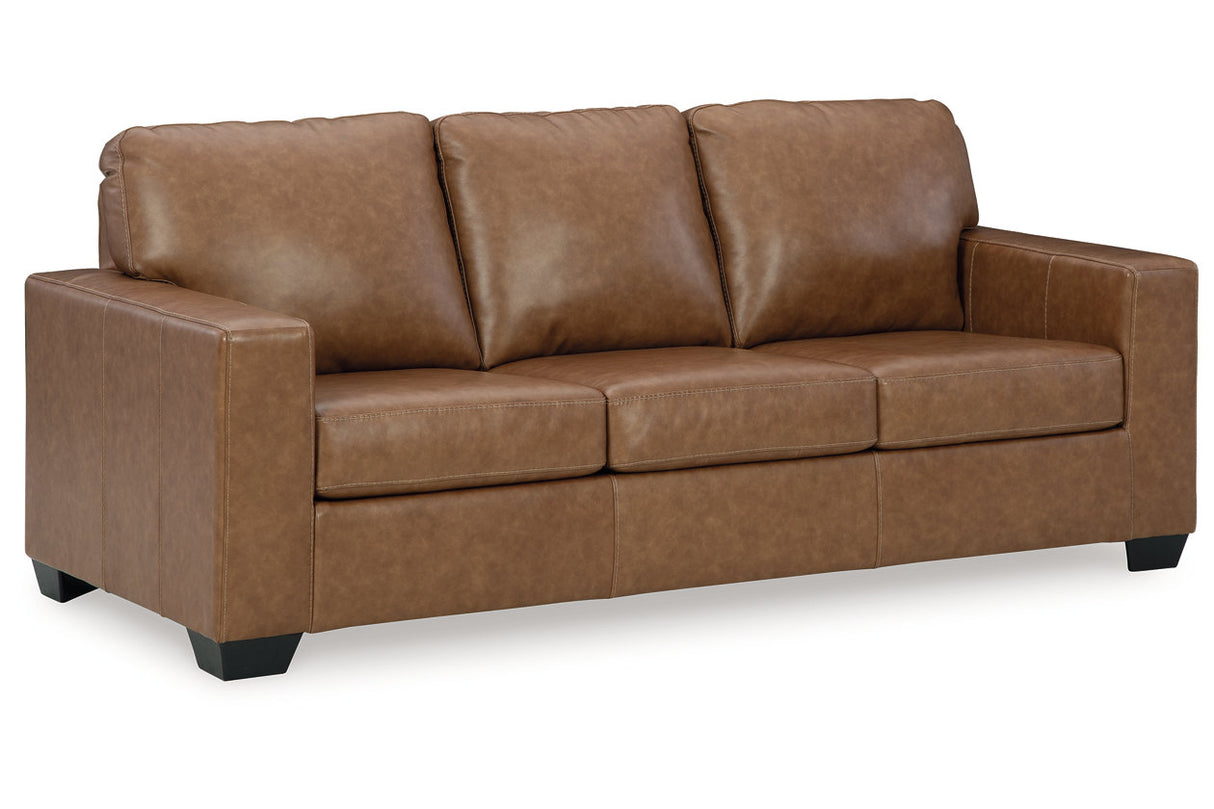 Bolsena Caramel Sofa, Loveseat and Recliner from Ashley - Luna Furniture