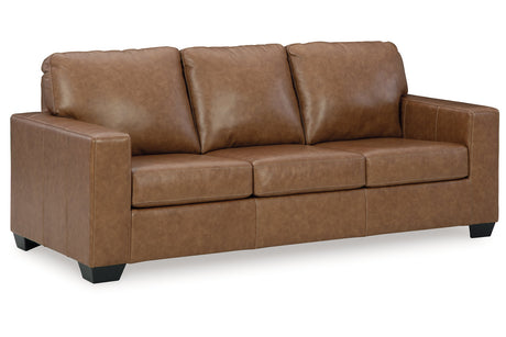 Bolsena Caramel Sofa, Loveseat and Recliner from Ashley Furniture - Luna Furniture