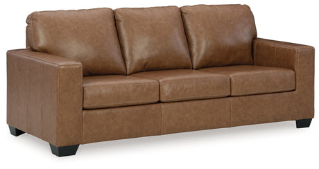 Bolsena Caramel Sofa, Loveseat and Recliner from Ashley Furniture - Luna Furniture