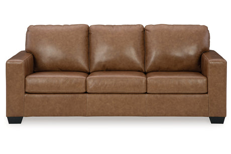 Bolsena Caramel Sofa, Loveseat and Recliner from Ashley Furniture - Luna Furniture