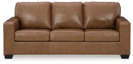 Bolsena Caramel Sofa, Loveseat and Recliner from Ashley Furniture - Luna Furniture