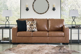 Bolsena Caramel Leather Living Room Set from Ashley - Luna Furniture