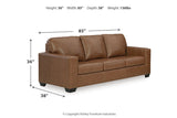 Bolsena Caramel Sofa, Loveseat and Recliner from Ashley - Luna Furniture