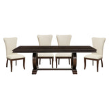 Oratorio Cherry 5-Piece Dining Set from Homelegance - Luna Furniture