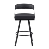 Crowley Blue Swivel Counter Height Chair, Set of 2 from Homelegance - Luna Furniture