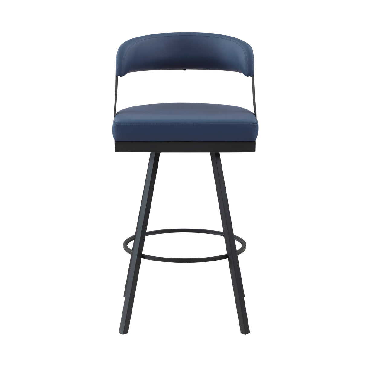 Crowley Gray Swivel Pub Height Chair, Set of 2 from Homelegance - Luna Furniture