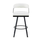 Crowley Red Swivel Pub Height Chair, Set of 2 from Homelegance - Luna Furniture