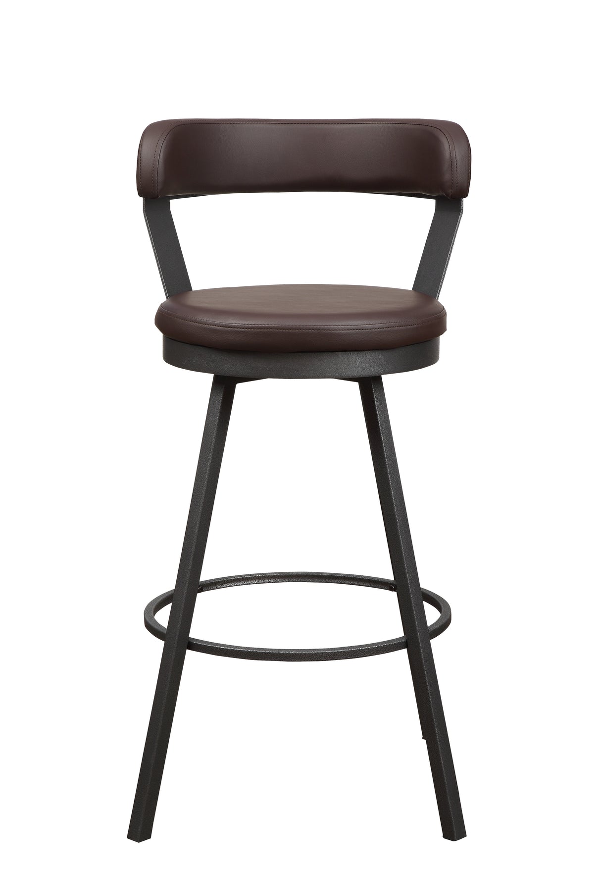 Appert Gray/Dark Gray Swivel Pub Height Chair