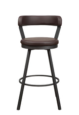 Appert Gray/Dark Gray Swivel Pub Height Chair