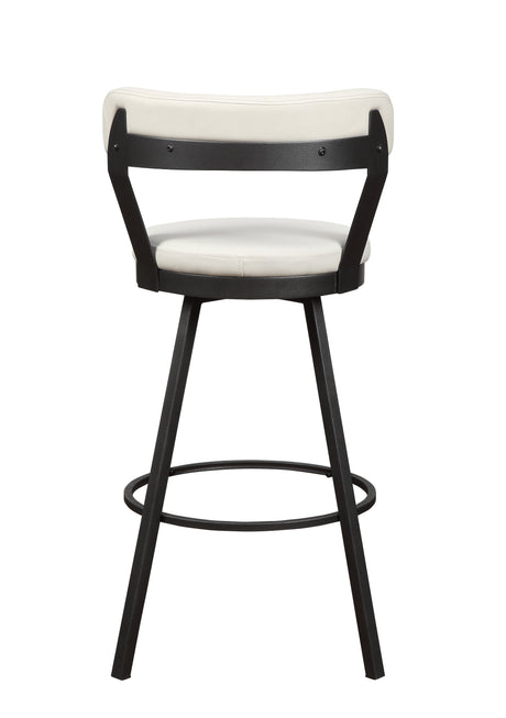 Appert Red/Dark Gray Swivel Pub Height Chair, Set of 2 from Homelegance - Luna Furniture