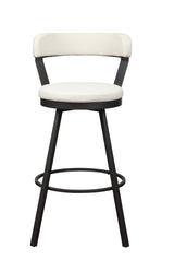 Appert Red/Dark Gray Swivel Pub Height Chair, Set of 2 from Homelegance - Luna Furniture