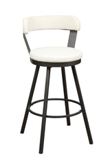 Appert Red/Dark Gray Swivel Pub Height Chair, Set of 2 from Homelegance - Luna Furniture