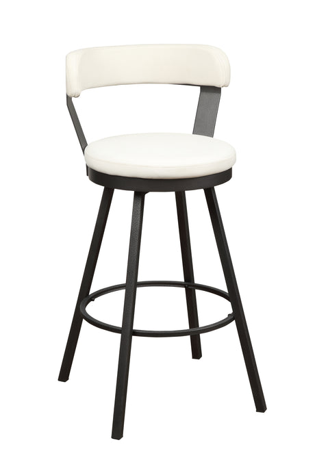 Appert Red/Dark Gray Swivel Pub Height Chair, Set of 2 from Homelegance - Luna Furniture