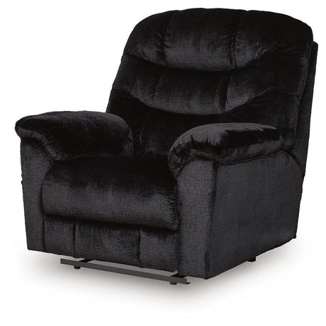 Linenfield Onyx Recliner from Ashley - Luna Furniture