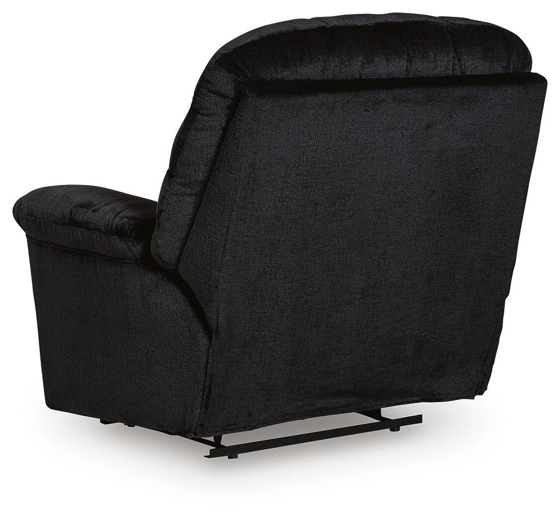 Linenfield Onyx Recliner from Ashley - Luna Furniture