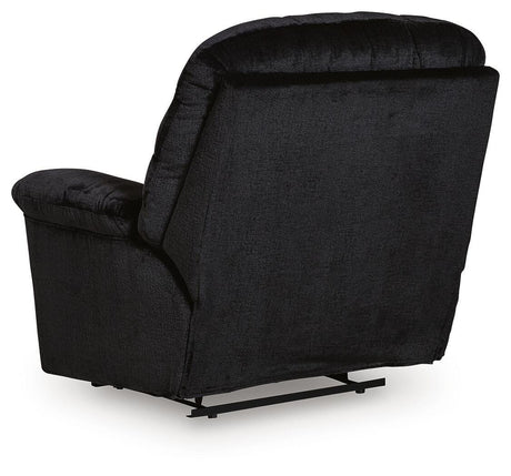Linenfield Onyx Recliner from Ashley - Luna Furniture