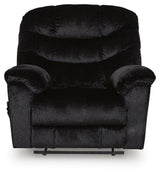 Linenfield Onyx Recliner from Ashley - Luna Furniture
