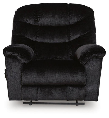 Linenfield Onyx Recliner from Ashley - Luna Furniture