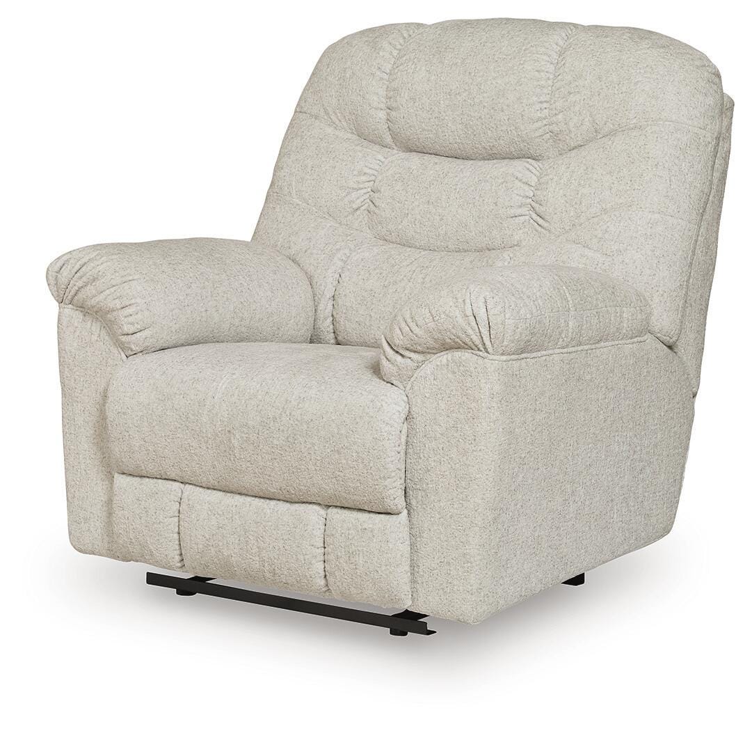 Linenfield Feathered Recliner from Ashley - Luna Furniture