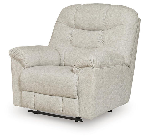 Linenfield Feathered Recliner from Ashley - Luna Furniture