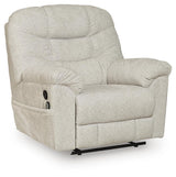 Linenfield Feathered Recliner from Ashley - Luna Furniture