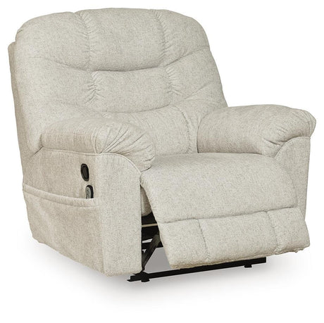 Linenfield Feathered Recliner from Ashley - Luna Furniture