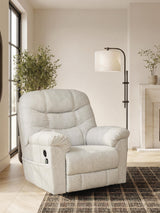 Linenfield Feathered Recliner from Ashley - Luna Furniture