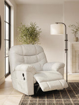 Linenfield Feathered Recliner from Ashley - Luna Furniture