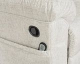 Linenfield Feathered Recliner from Ashley - Luna Furniture