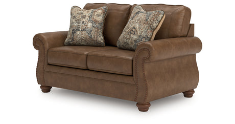Chasemore Earth Loveseat from Ashley - Luna Furniture