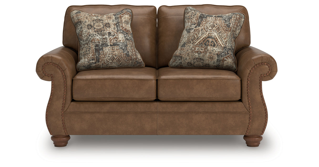 Chasemore Earth Loveseat from Ashley Furniture - Luna Furniture