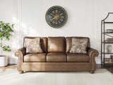 Dairton Black/Gold Finish Wall Clock from Ashley - Luna Furniture