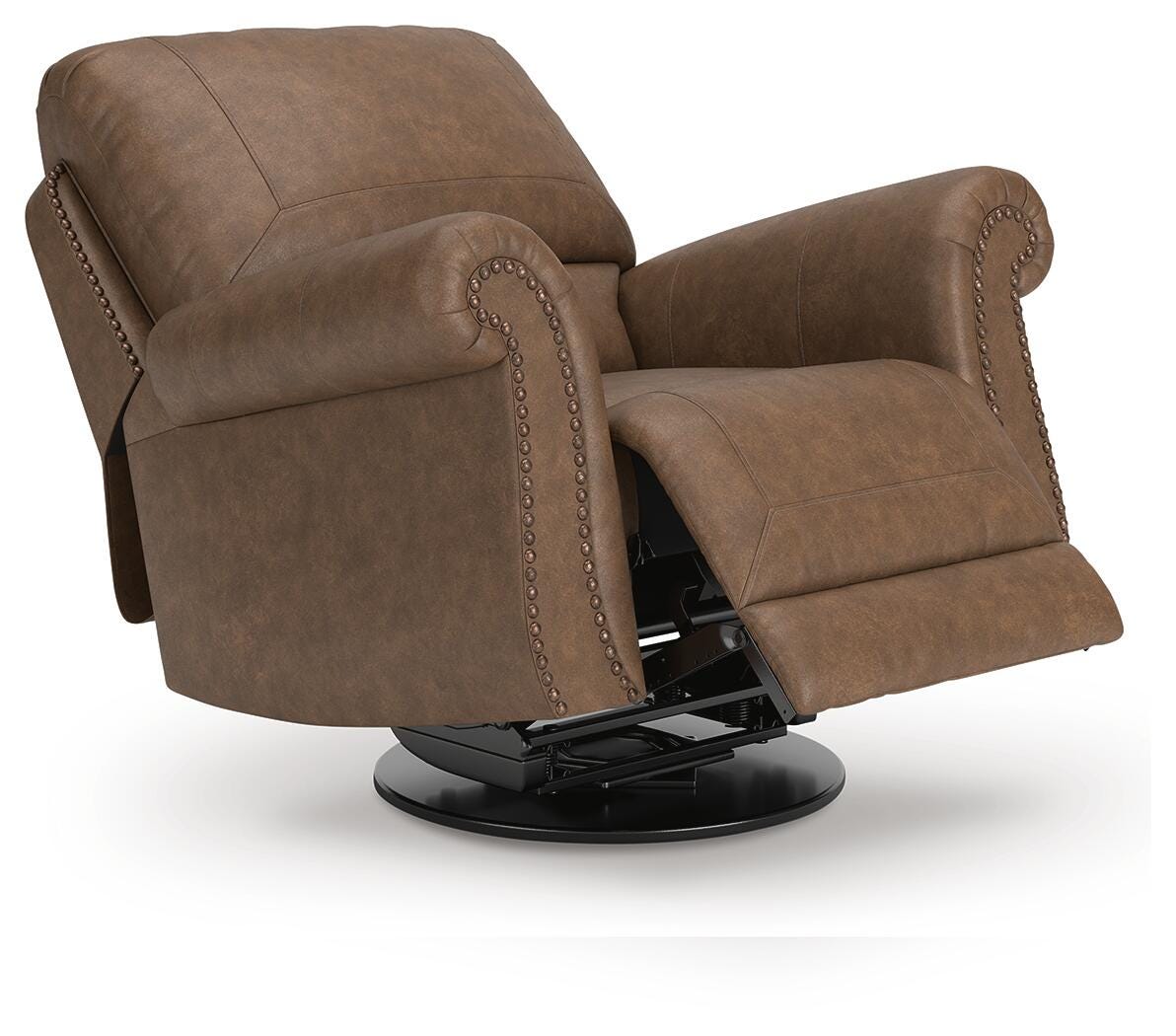 Chasemore Earth Swivel Glider Recliner from Ashley Furniture - Luna Furniture