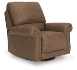 Chasemore Earth Swivel Glider Recliner from Ashley Furniture - Luna Furniture
