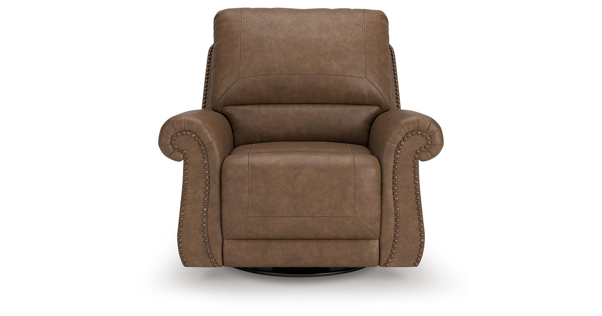 Chasemore Earth Sofa and Recliner from Ashley Furniture - Luna Furniture