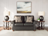Chasemore Granite Loveseat from Ashley - Luna Furniture