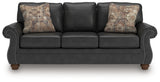 Chasemore Black Sofa and Recliner from Ashley - Luna Furniture