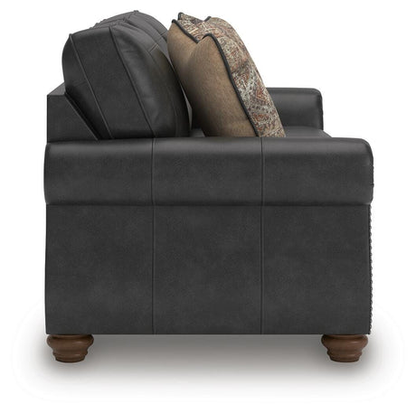 Chasemore Black Sofa and Recliner from Ashley Furniture - Luna Furniture