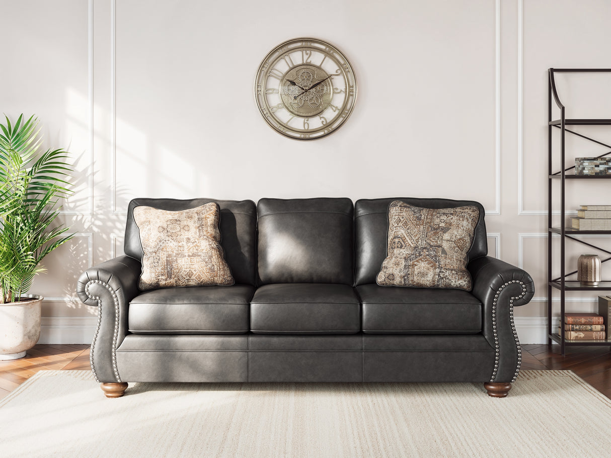 Chasemore Black Sofa and Recliner from Ashley - Luna Furniture
