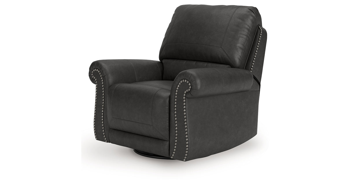 Chasemore Granite Swivel Glider Recliner from Ashley Furniture - Luna Furniture