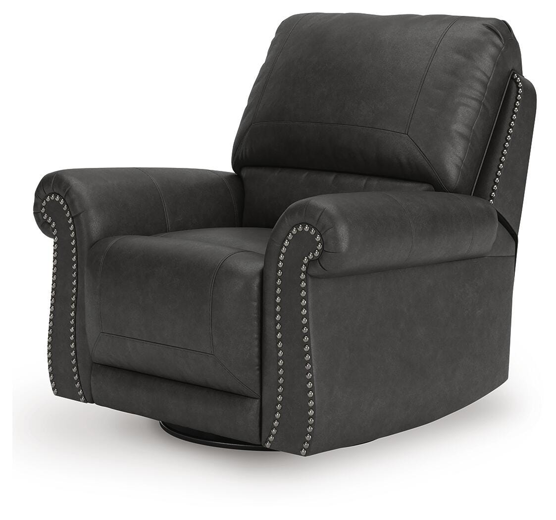 Chasemore Black Sofa and Recliner from Ashley Furniture - Luna Furniture
