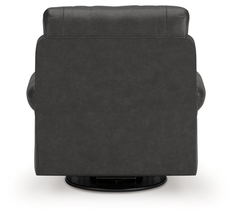 Chasemore Granite Swivel Glider Recliner from Ashley - Luna Furniture