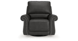 Chasemore Black Sofa and Recliner from Ashley - Luna Furniture