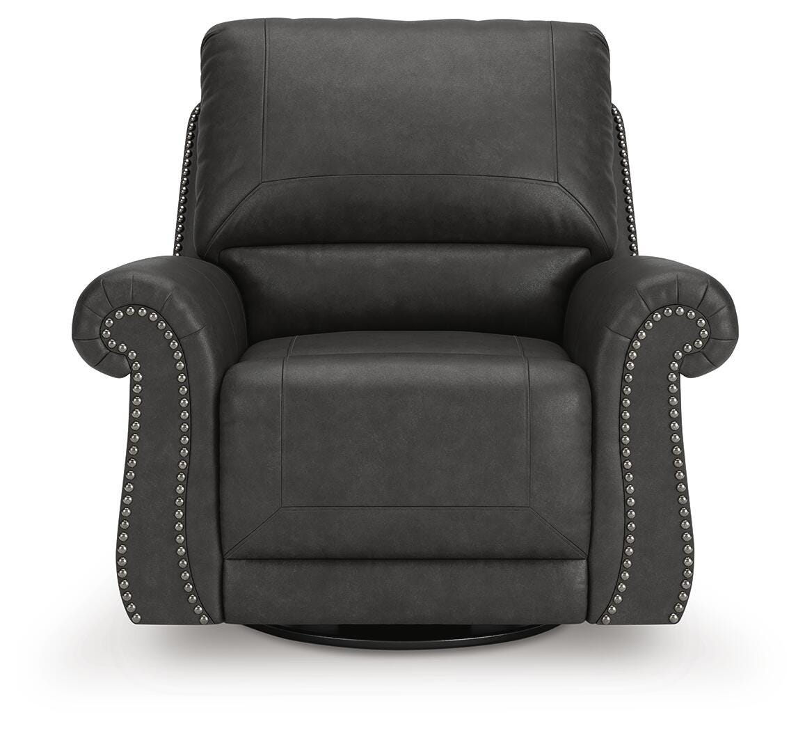 Chasemore Granite Swivel Glider Recliner from Ashley Furniture - Luna Furniture