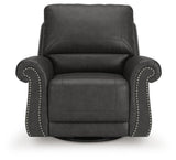 Chasemore Granite Swivel Glider Recliner from Ashley Furniture - Luna Furniture