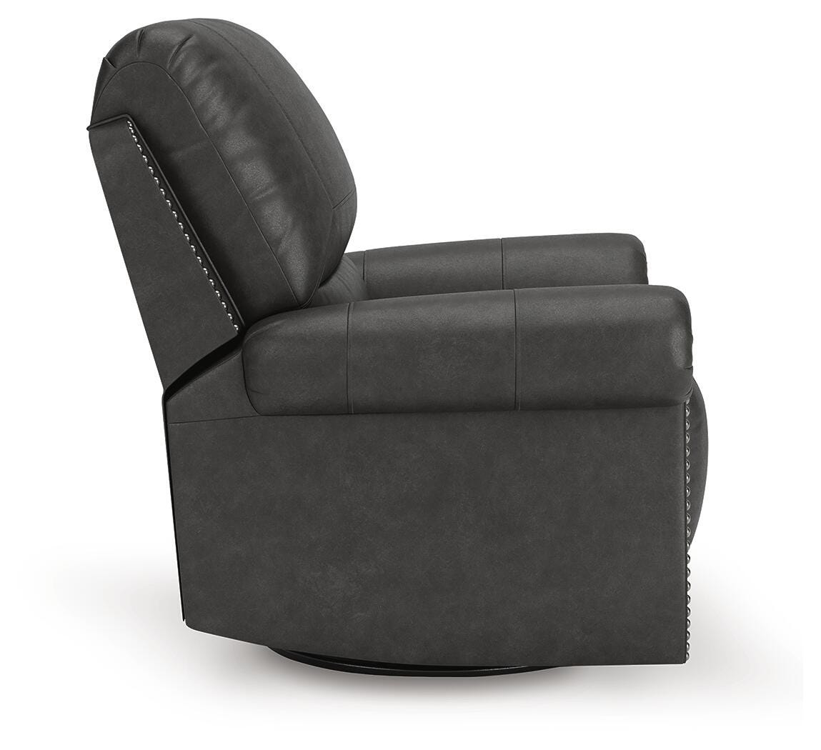 Chasemore Granite Swivel Glider Recliner from Ashley Furniture - Luna Furniture