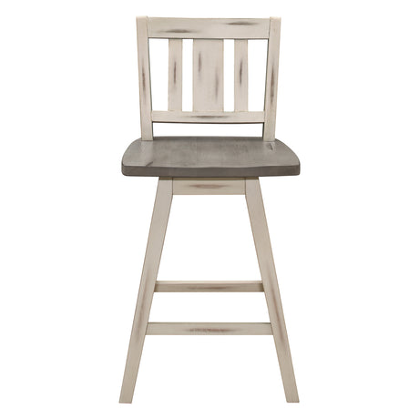 Timbre Gray Counter Height Chair, Set of 2 from Homelegance - Luna Furniture