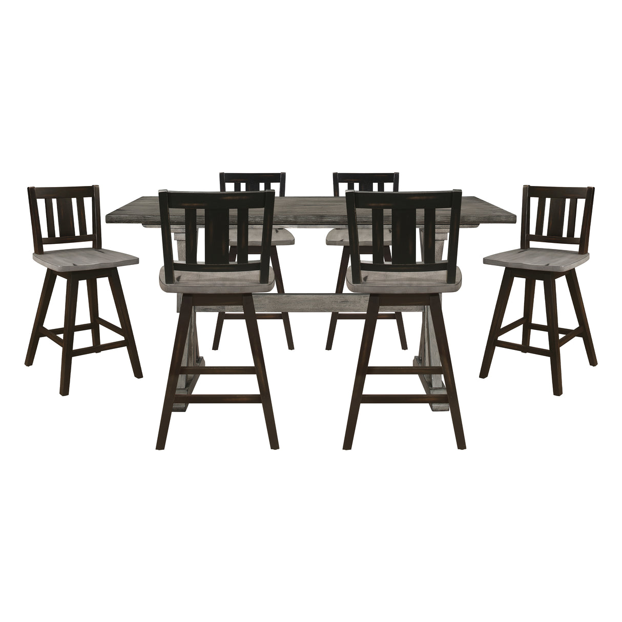 5602-36*7BKS2 7pc Set (TB+6S) from Homelegance - Luna Furniture