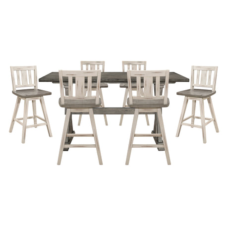 5602-36*7WTS2 7pc Set (TB+6S) from Homelegance - Luna Furniture